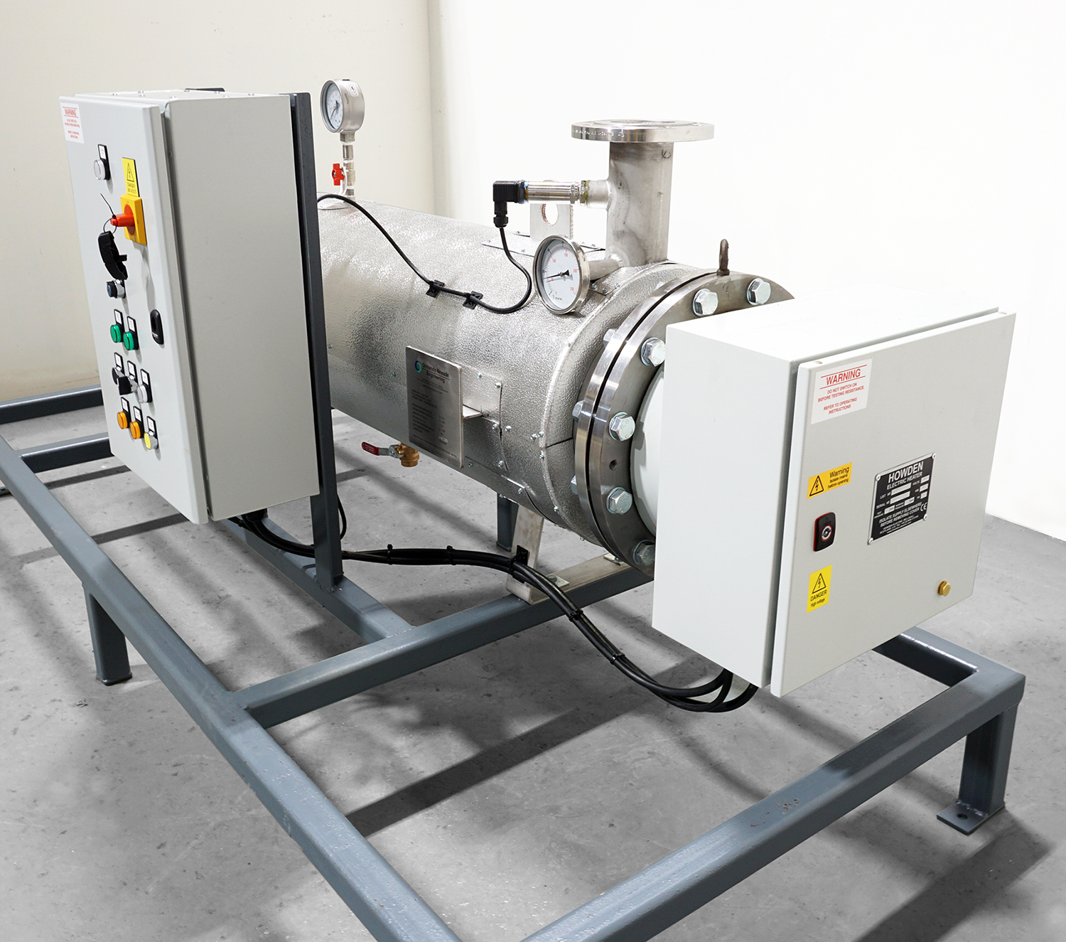 Electric Oil & Water Flow Heaters for Commercial and Process